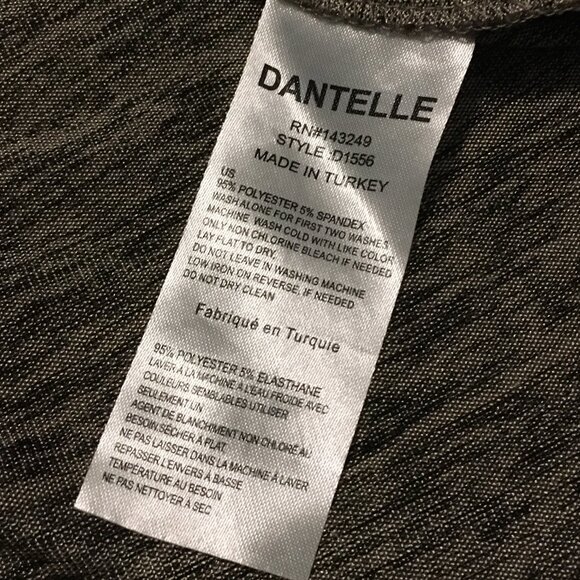 Dantelle Shimmery Knit Turkish High Low Top - Picture 10 of 15